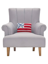 Load image into Gallery viewer, Bow Flag Hook Pillow
