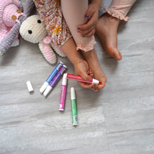 Load image into Gallery viewer, PURPLE Power Piggy Paint Pen Non-Toxic Nail Polish
