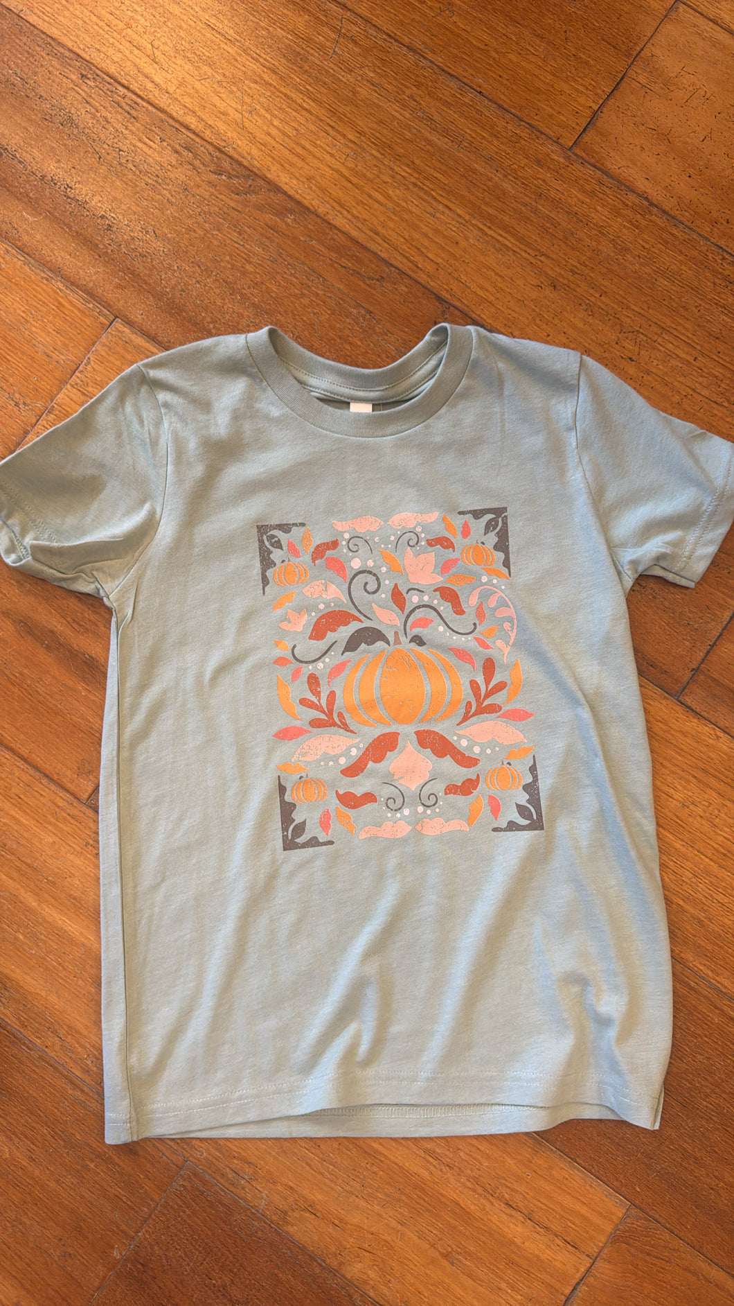 Youth Pumpkin Vine Tee