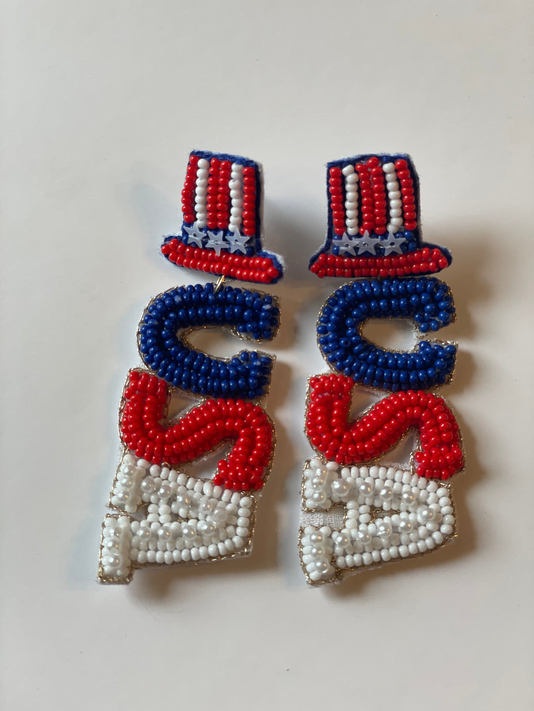 USA Bead Earrings