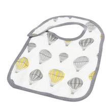 Load image into Gallery viewer, Traveler Bamboo Muslin Snap Bibs
