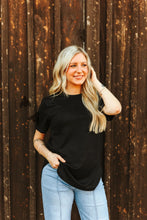 Load image into Gallery viewer, Black Cloud Basic Free Tee
