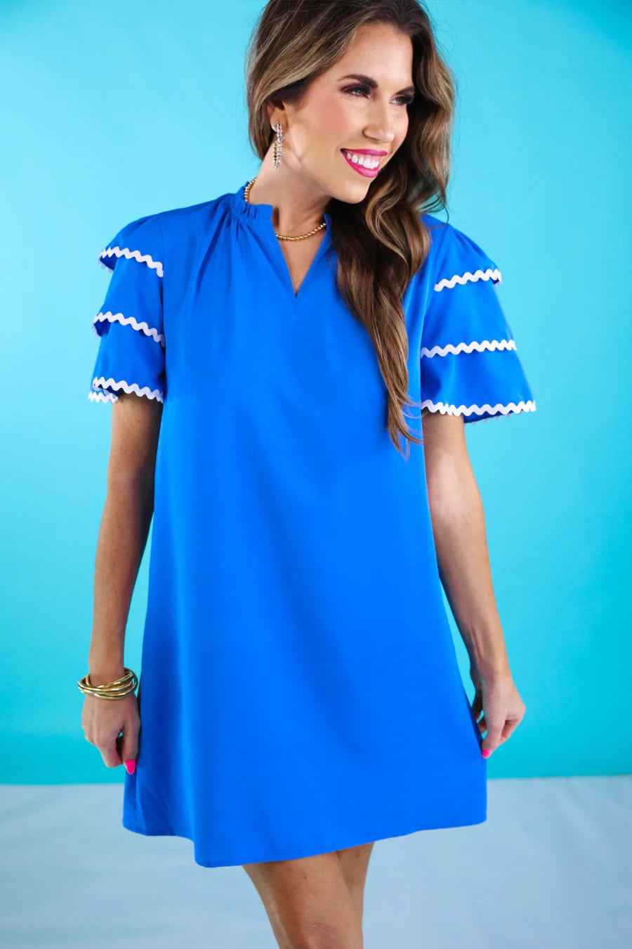 Kersten Ric Rac Dress – Dalia Home & Boutique