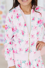 Load image into Gallery viewer, Gingham Bow Satin Jacket
