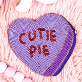 Load image into Gallery viewer, Conversation Heart Coin Purse
