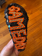Load image into Gallery viewer, Game Day Headband - Orange and Black
