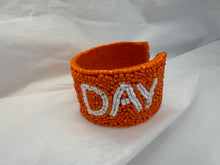 Load image into Gallery viewer, Orange Game Day Cuff
