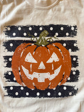Load image into Gallery viewer, Polka Dot Pumpkin Tee
