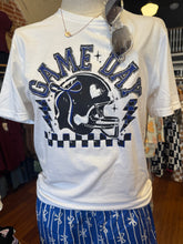 Load image into Gallery viewer, Game Day Helmet Tee - blue
