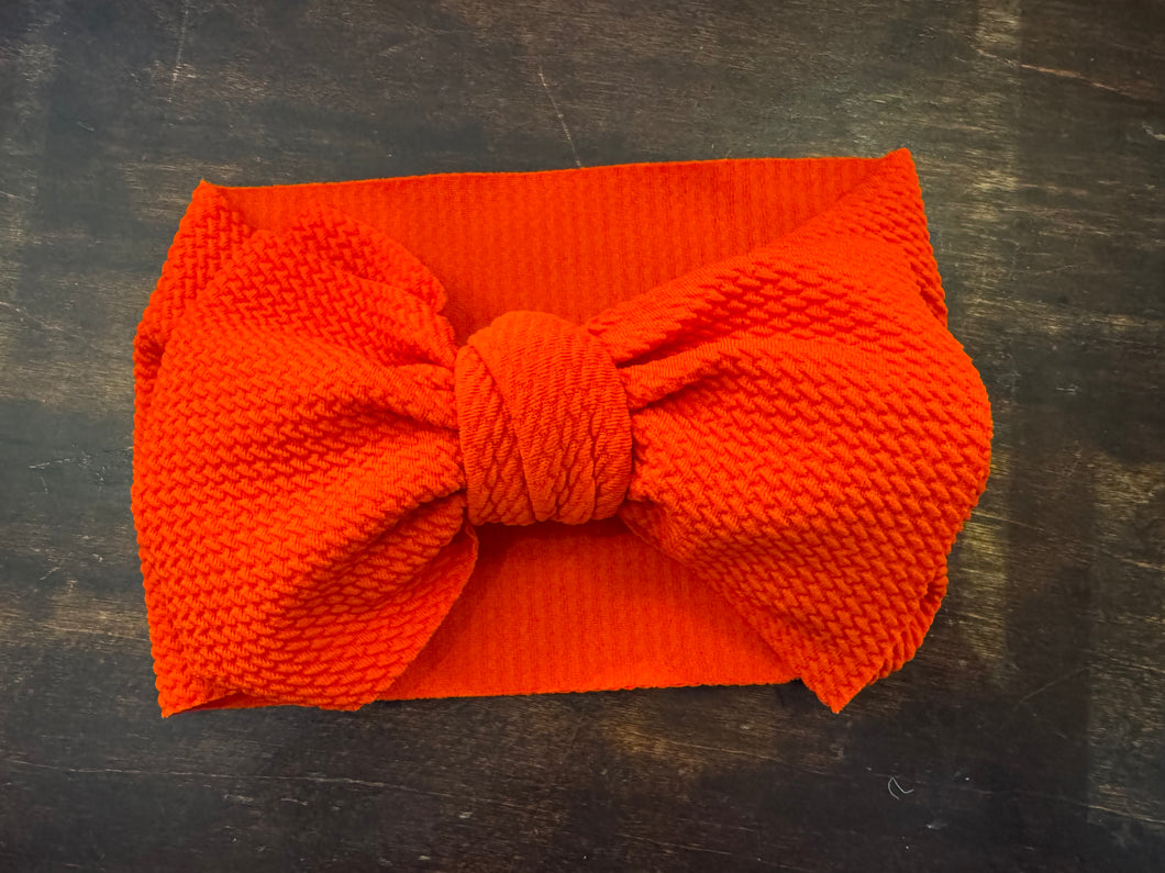 Dark Orange Headwrap