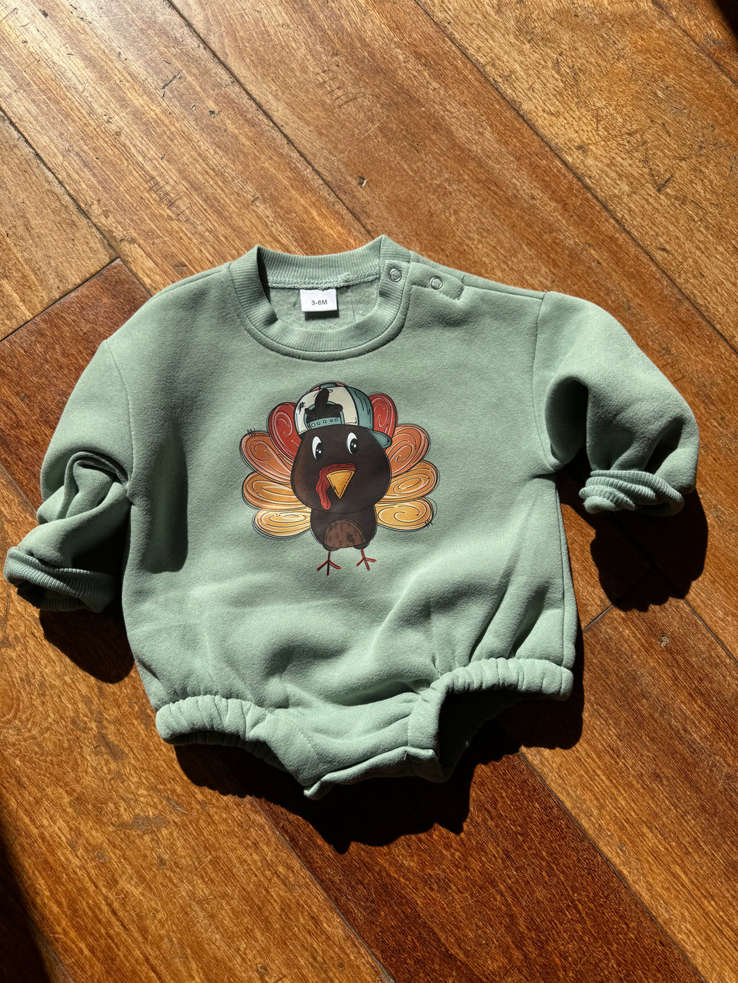 Turkey Bubble Romper