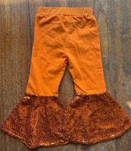 Load image into Gallery viewer, Orange Sequin Bells
