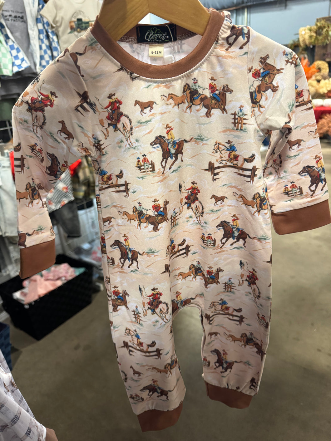 Cowboy Way Romper