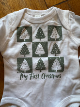 Load image into Gallery viewer, First Christmas Onesie
