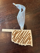 Load image into Gallery viewer, Wooden Oklahoma Ornament
