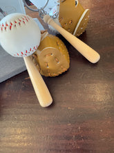 Load image into Gallery viewer, Baseball Bat Glove Keychain
