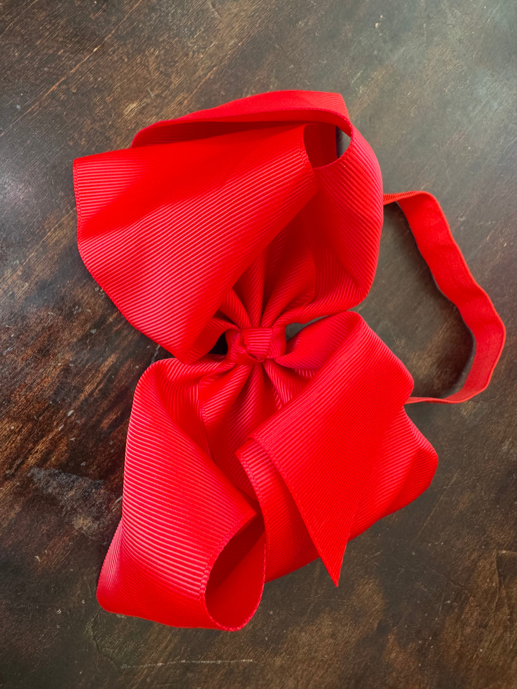 Big Red Bow on Headband