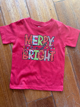 Load image into Gallery viewer, Red Merry &amp; Bright Tee
