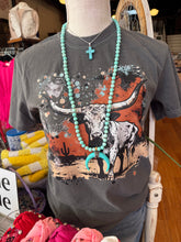 Load image into Gallery viewer, Adult Splatter Longhorn Tee
