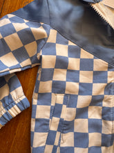 Load image into Gallery viewer, Blue Checkered Windbreaker
