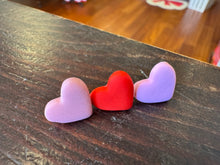 Load image into Gallery viewer, Heart Stud Earrings
