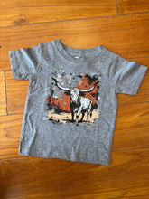 Load image into Gallery viewer, Kid's Longhorn Splatter Tee
