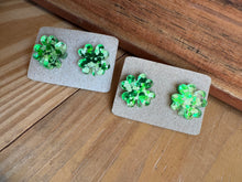 Load image into Gallery viewer, Shamrock Stud Earrings
