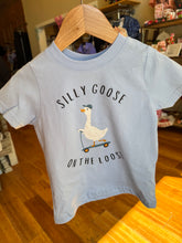 Load image into Gallery viewer, Blue Silly Goose Scooter Tee
