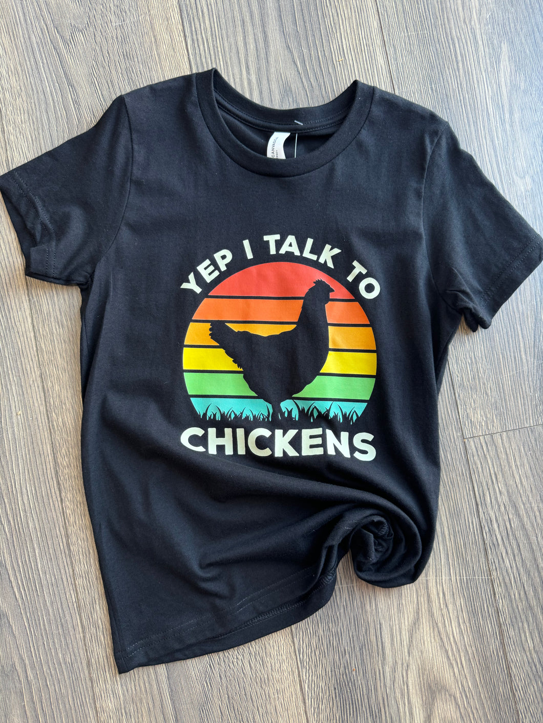 Yep I talk to Chickens Tee