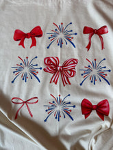 Load image into Gallery viewer, Firework Bow Tee

