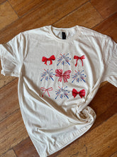 Load image into Gallery viewer, Firework Bow Tee
