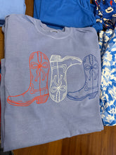Load image into Gallery viewer, Patriotic Boot Tee
