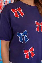 Load image into Gallery viewer, Red White and Bowtiful Luxe Top
