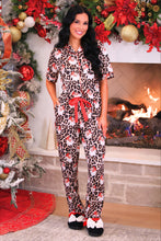 Load image into Gallery viewer, PREORDER Santa Safari Chic Ruffle Pajama Set
