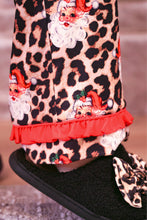 Load image into Gallery viewer, PREORDER Santa Safari Chic Ruffle Pajama Set
