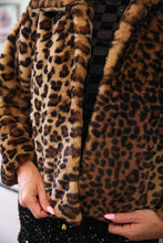 Load image into Gallery viewer, After Midnight Faux Fur Leopard Jacket
