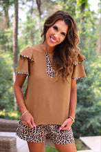 Load image into Gallery viewer, Ava Blouse - Safari Chic
