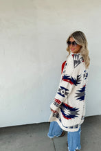 Load image into Gallery viewer, Aztec Reversible Cardigan
