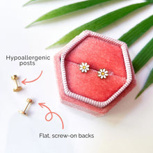 Load image into Gallery viewer, Pink Bow Stud Earrings
