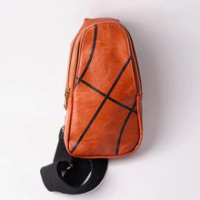 Load image into Gallery viewer, Basketball Sling Back Crossbody Purse
