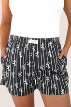 Load image into Gallery viewer, Bows and Goals Boxer Shorts - Black
