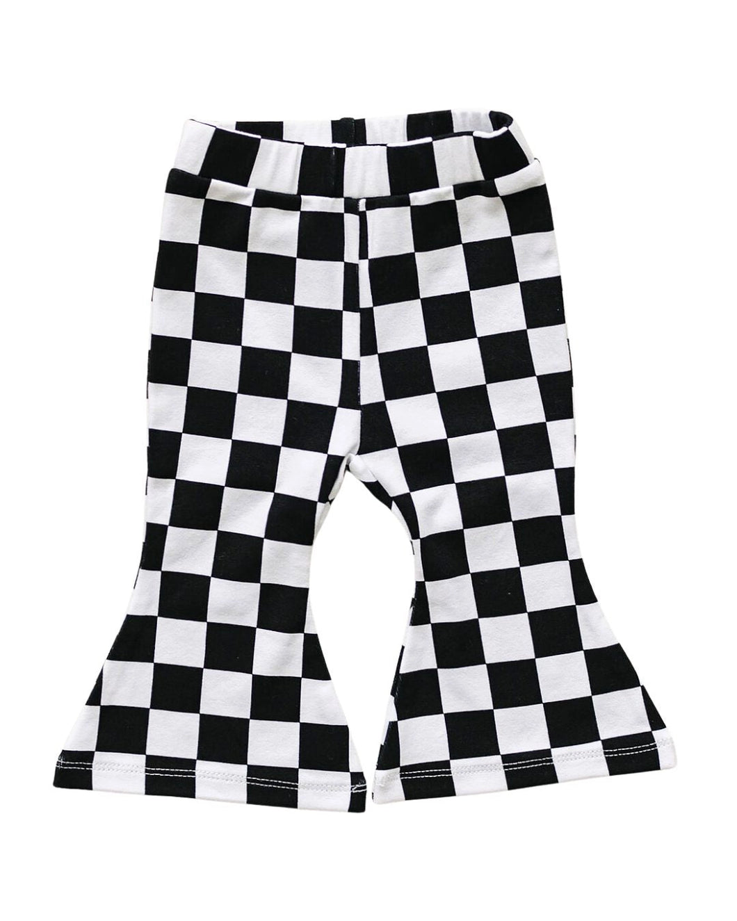 Black Checkered Flare