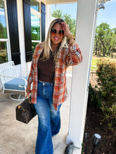 Load image into Gallery viewer, Plaid Blazer - Rust
