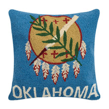 Load image into Gallery viewer, Oklahoma Flag Pillow
