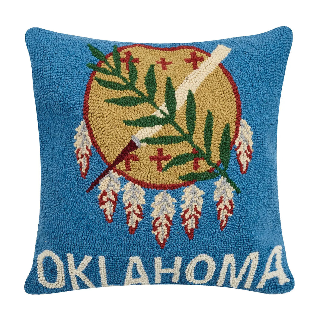 Oklahoma Flag Pillow