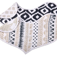 Load image into Gallery viewer, Boho Flower Cotton Bibs
