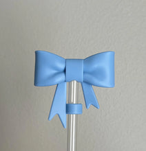 Load image into Gallery viewer, Bow Straw Topper
