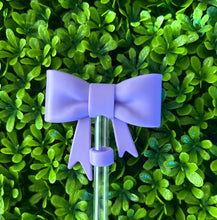 Load image into Gallery viewer, Bow Straw Topper
