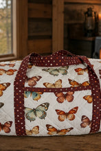 Load image into Gallery viewer, Weekender Duffel Bag - Butterfly
