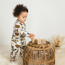 Load image into Gallery viewer, Butterfly Bamboo Toddler Two-Piece Pajamas
